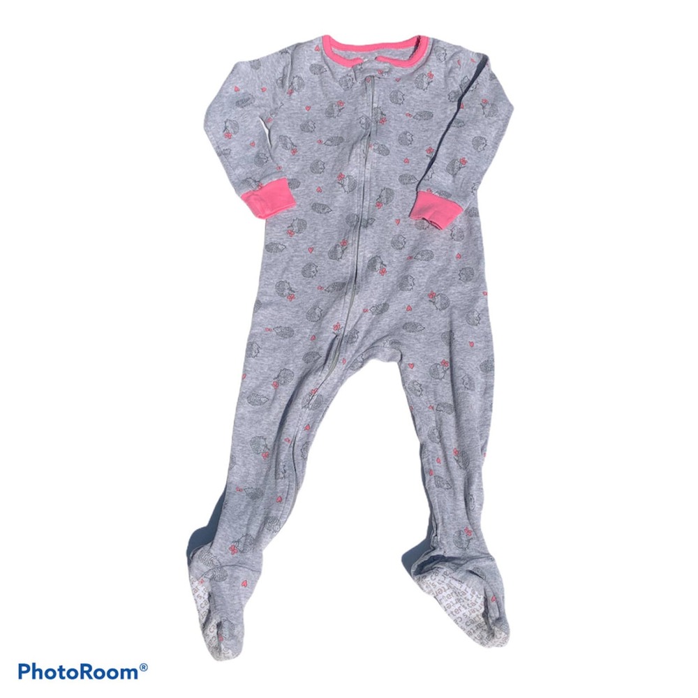 Carter's Hedgehog Footed Pajamas